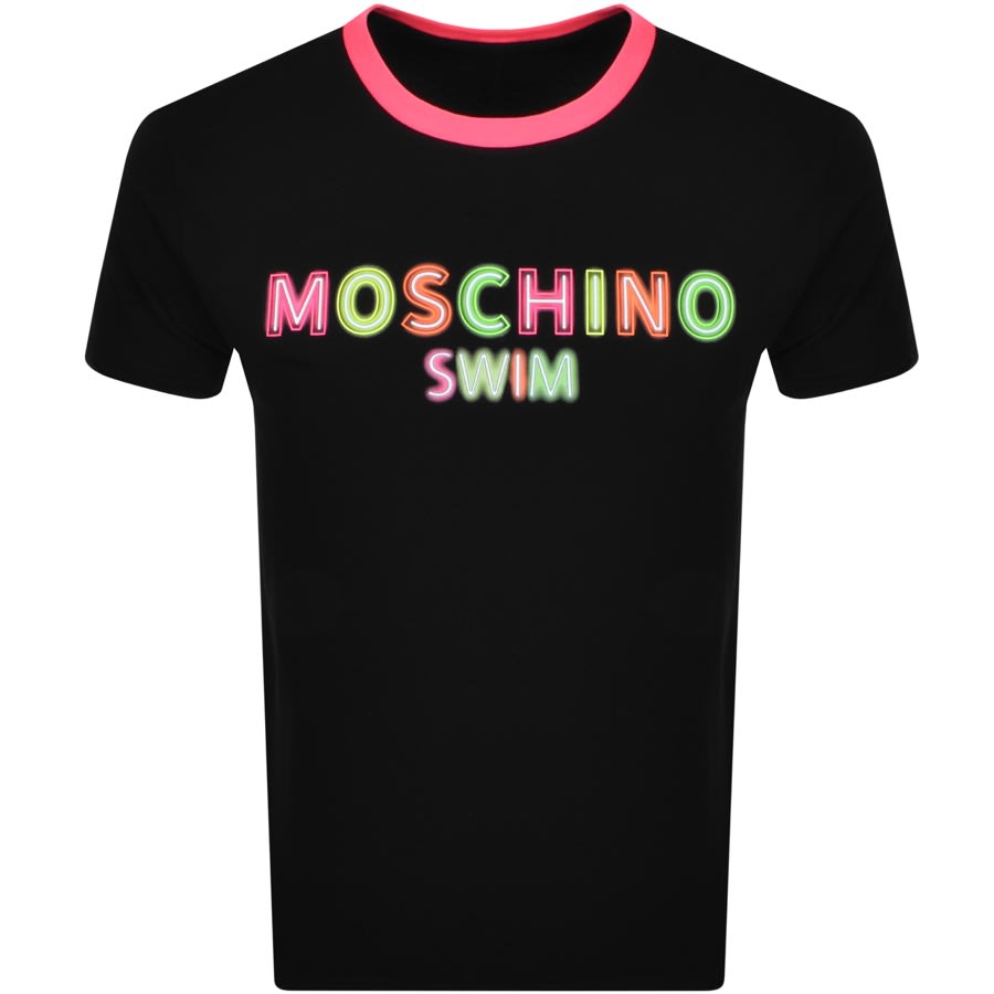 Alternative Image for ProductMoschino Swim Logo T Shirt Black1